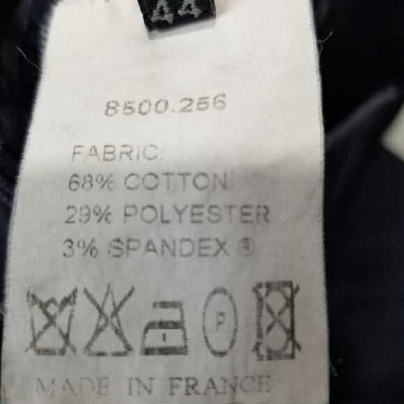 Vuarnet Pants Urban Casual Utility Pants Navy Blue Size 44 France US Size 12 - Picture 4 of 9